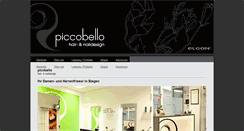 Desktop Screenshot of friseur-piccobello.de